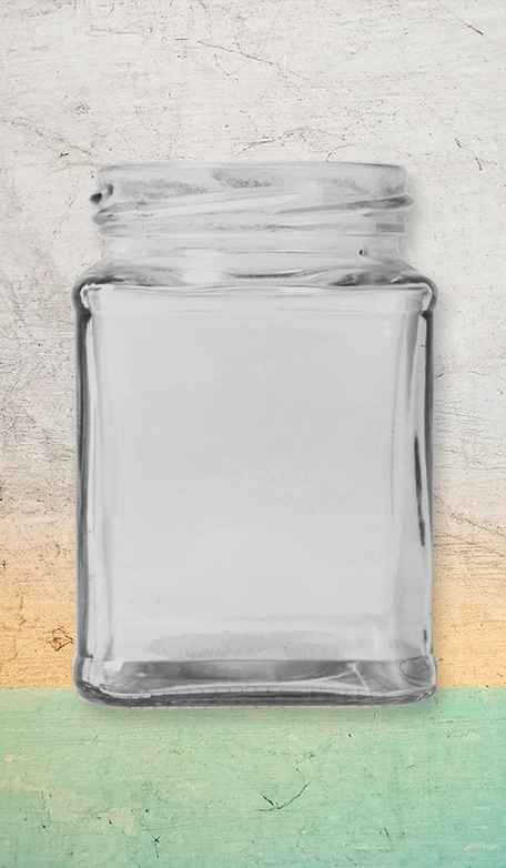 250 GMS. ITC SQUARE JAR  (SRGI-0931)