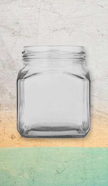 250 ML SQUARE JAR
