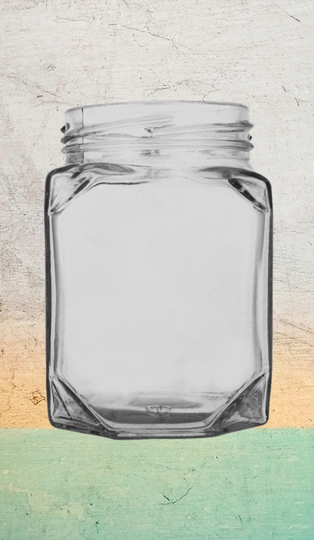 330 ML SQUARE JAR