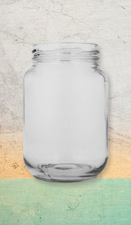 400 ML ROUND JAR